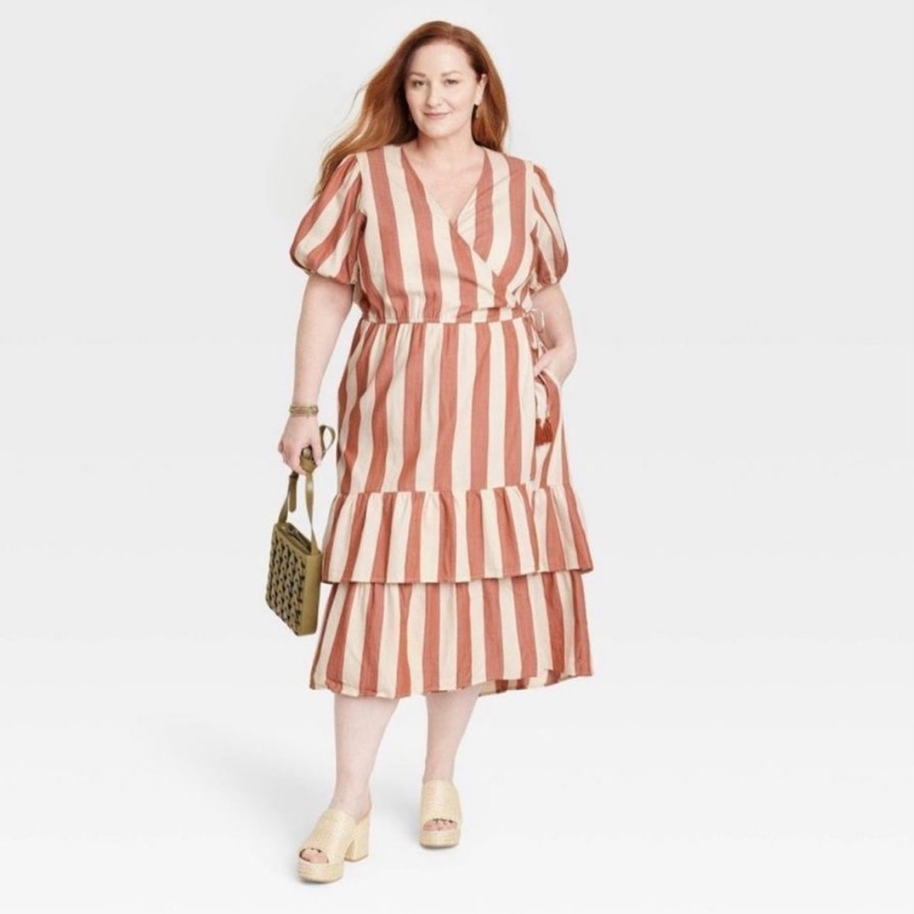 Knox Rose wrap midi dress - Picture 9 of 11